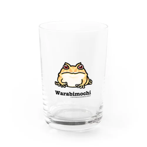 わらびもち Water Glass