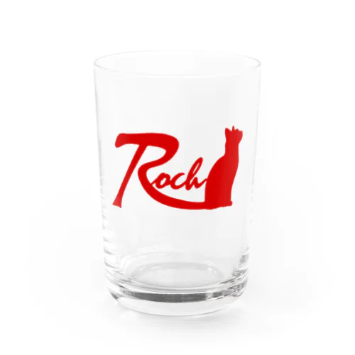 Rock cat Water Glass