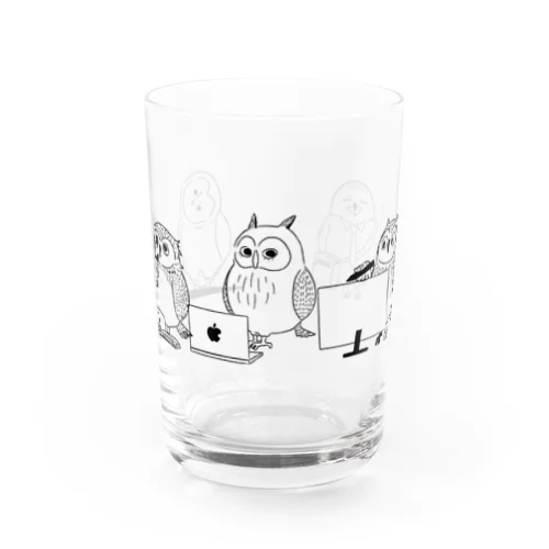 キラキラOWLSグラス Water Glass