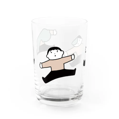 シールくん Water Glass