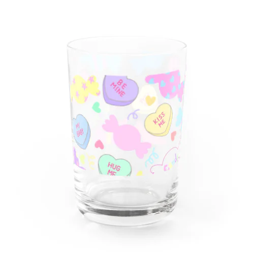 キャンディーハーツグラス Water Glass