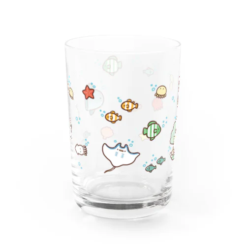 海の中グラス Water Glass