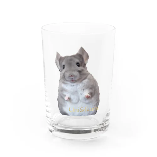 うにといくら Water Glass