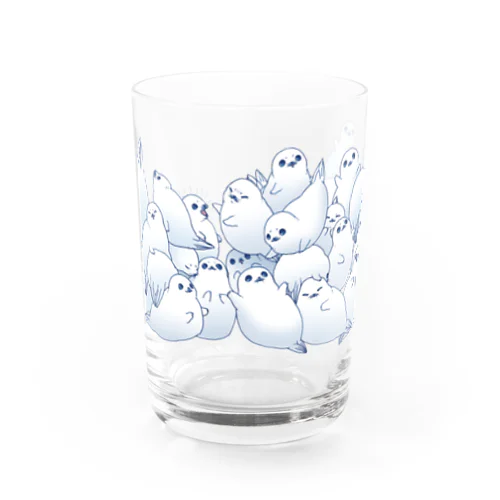 アザラシつみつみ・グラス Water Glass