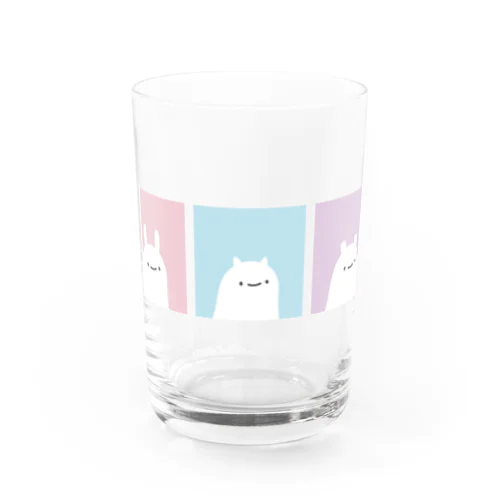 みみ3びき Water Glass