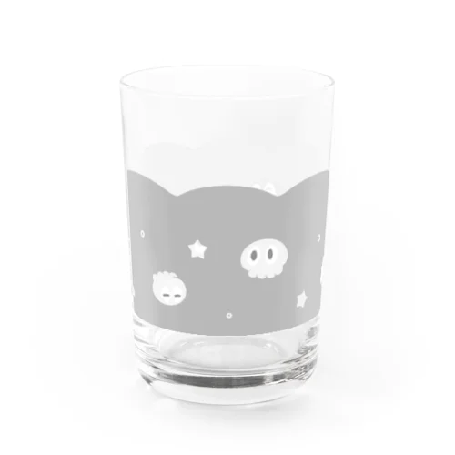 なみなみくらげ(ぐれー) Water Glass