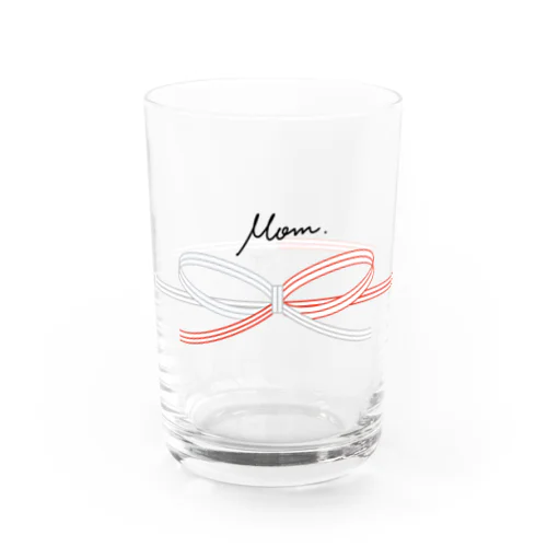 いつだって、おめでたい。Mom ver. Water Glass