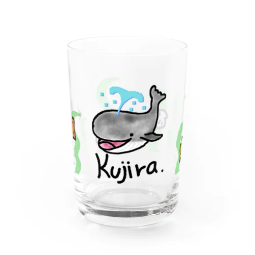 くじら Water Glass