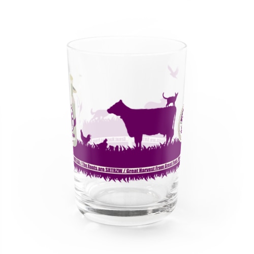 牛島農園ミルクグラス Water Glass