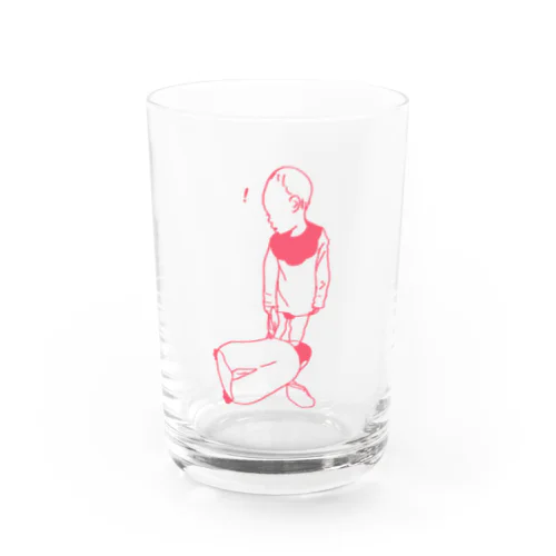 息子さんとぺんぎん Water Glass