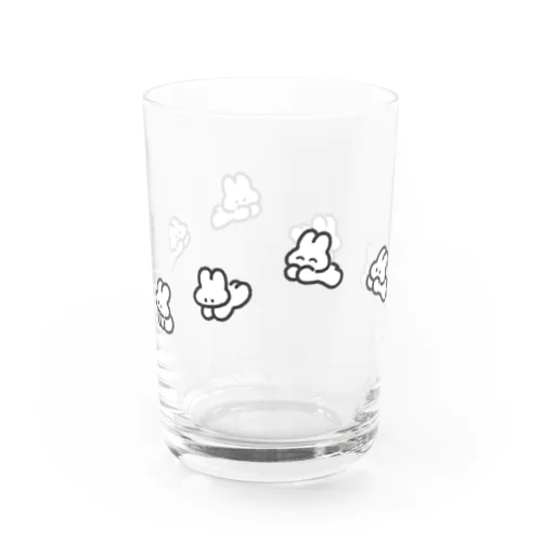 ぴょんぴょんうさちゃん(ぺっとのうさ) Water Glass