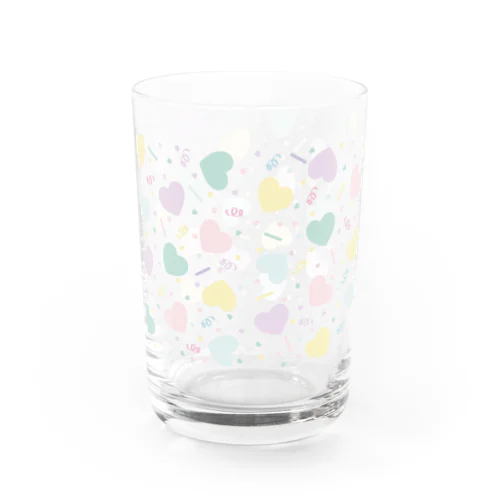 パステルハートグラス Water Glass