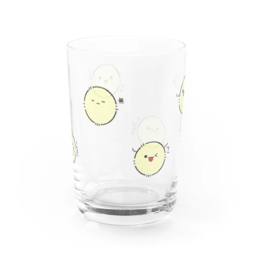 ほこりちゃんグラス  2 Water Glass