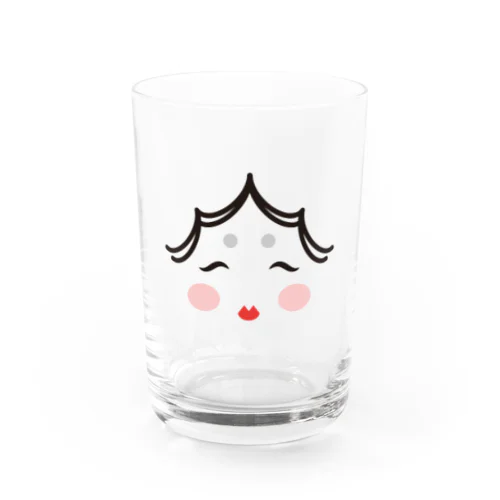 お多福 Water Glass