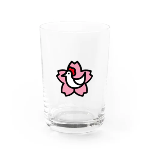 からあげさくら Water Glass