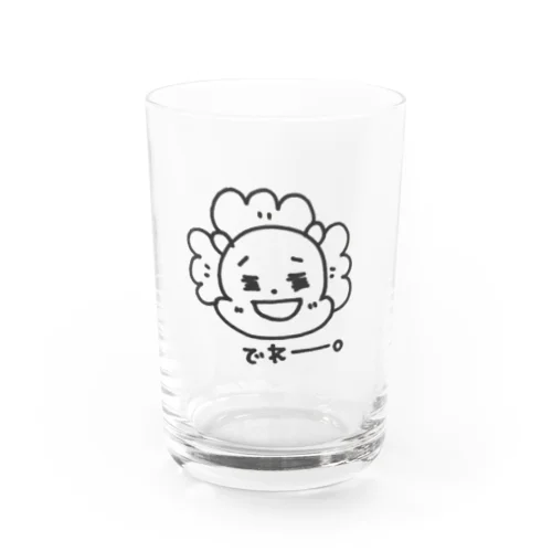 でれー。なライオンくん Water Glass