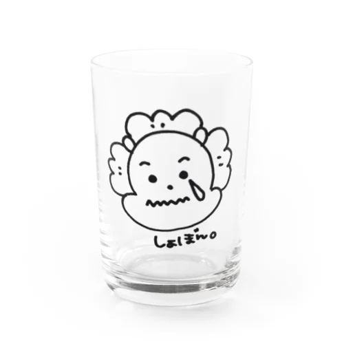 しょぼん。ライオンくん Water Glass