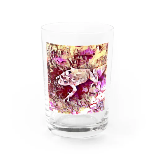 Fantastic Frog -Rose Quartz Version- Water Glass