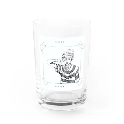 ×××ボーイ Water Glass