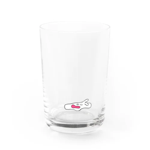 雑なうさぎちゃん（とろり） Water Glass