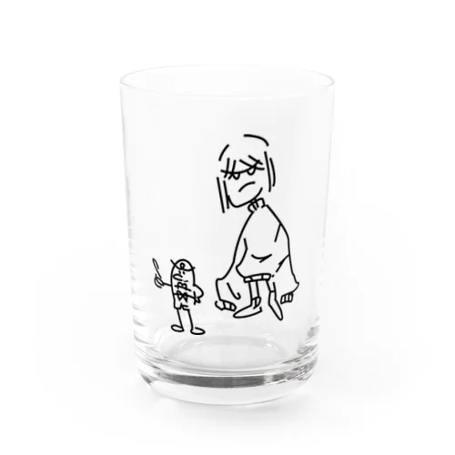 ゆび刑事とあいぼう Water Glass