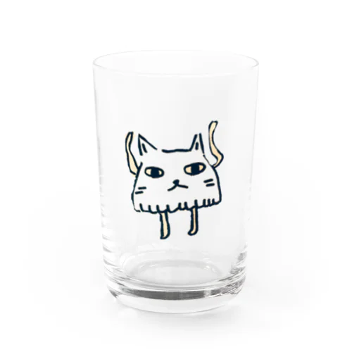 ねこになりたい(スケルトン) Water Glass