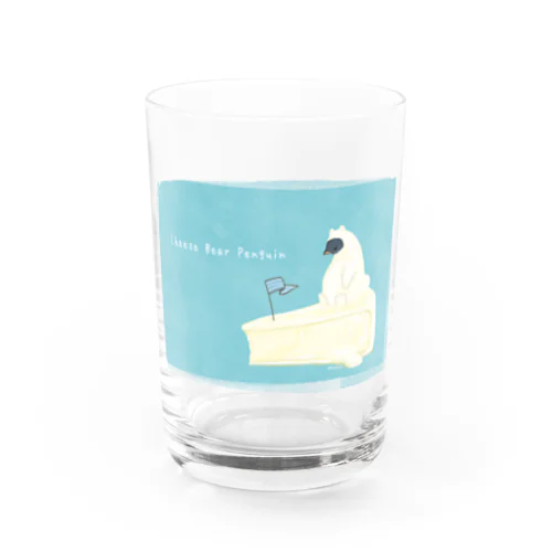 Cheese Bear Penguin Water Glass