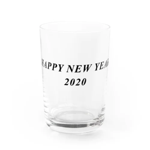 HAPPY NEW YEAR 2020 Water Glass