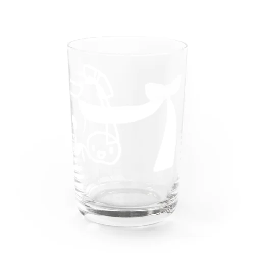 akikaze ホワイト Water Glass