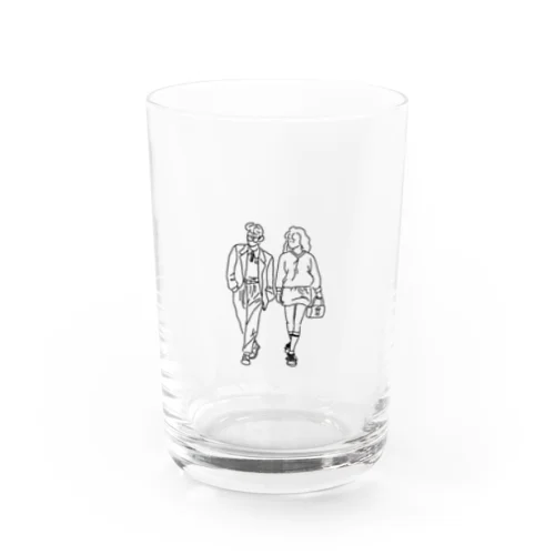 レトロガール Water Glass