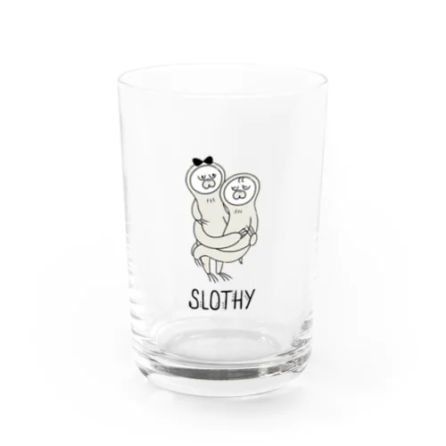 SLOTHY『二人はいつも一緒』 Water Glass