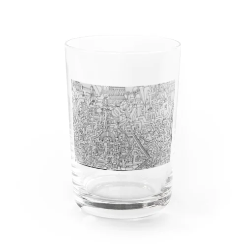 立体の遊び Water Glass