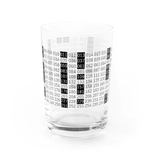 プリヒタの素数円 Water Glass