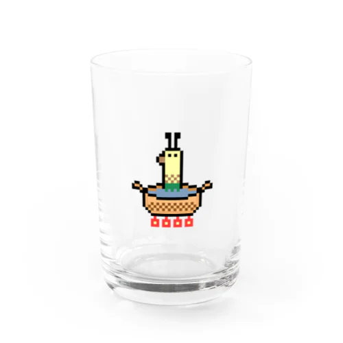 不思議生物きりんなべ Water Glass