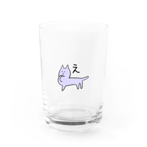 ねこむらさき Water Glass