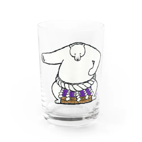 白熊山（雲竜型） グラス
