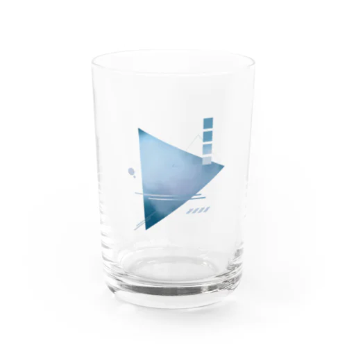 さんかく Water Glass