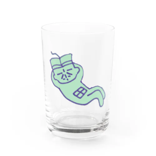 寝転び本田 Water Glass