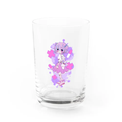 飲む夜魅 Water Glass