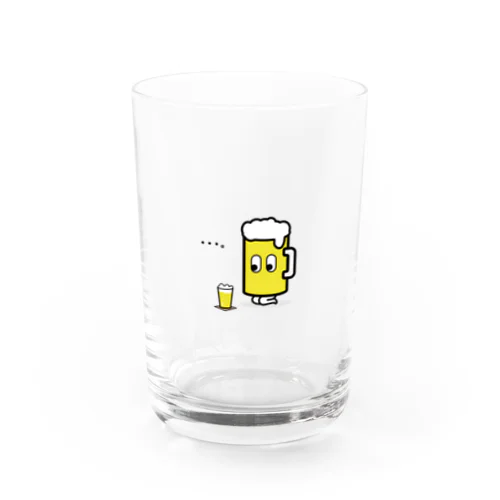 ビアボーイ、ビールを待つ Water Glass