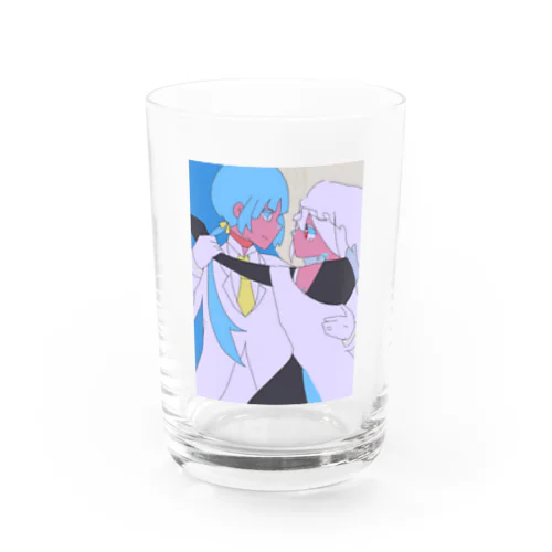 花婿と花嫁のコップ Water Glass