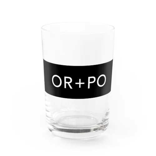OR+PO Water Glass