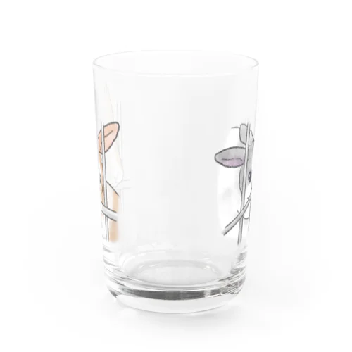 うさぎのシリーズ3(コップ) Water Glass