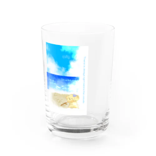 といといヴィッキーくん～砂浜で遊ぶ～ Water Glass