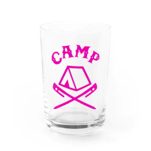 CAMP(ピンク) Water Glass