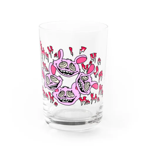 HAHA BROBBITS Water Glass