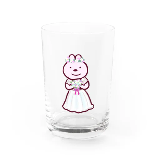 花嫁うさぎ Water Glass