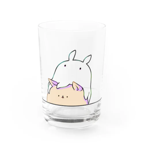 色落ちたことねこ Water Glass