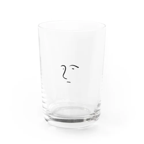 自画像くん Water Glass