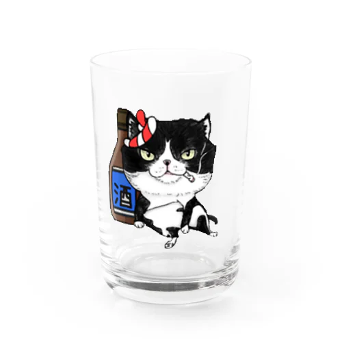 祭りまめパパ Water Glass